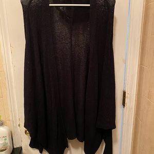 Never worn black batwing cardigan
